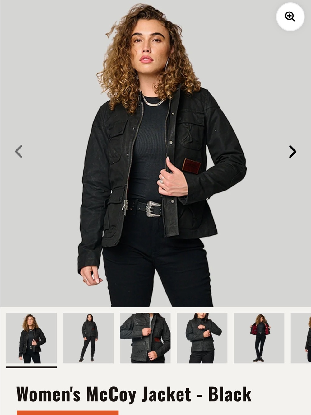 Tobacco Women’s Motorcycle jacket